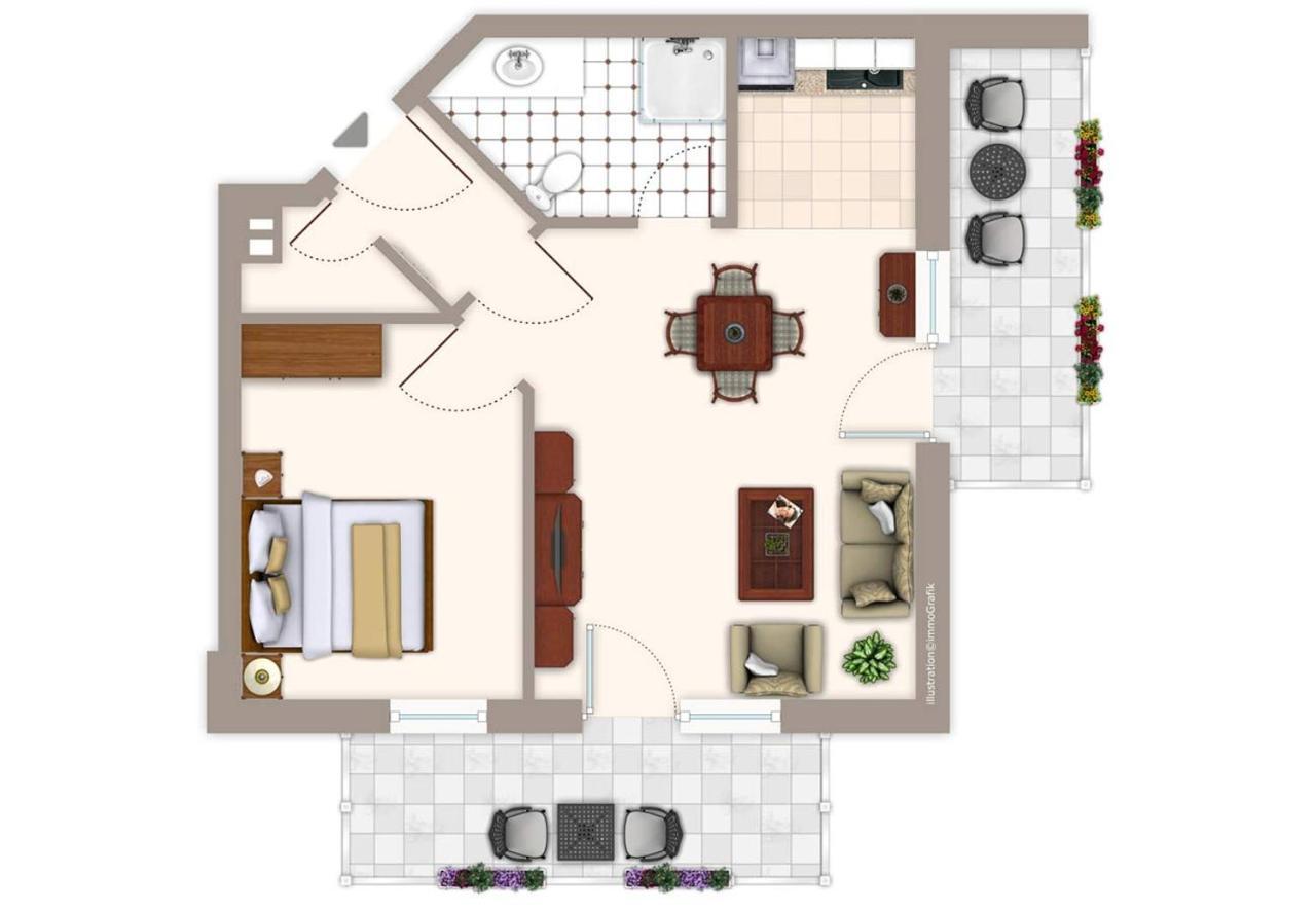 Apartamento Abendrot Juliusruh Exterior foto
